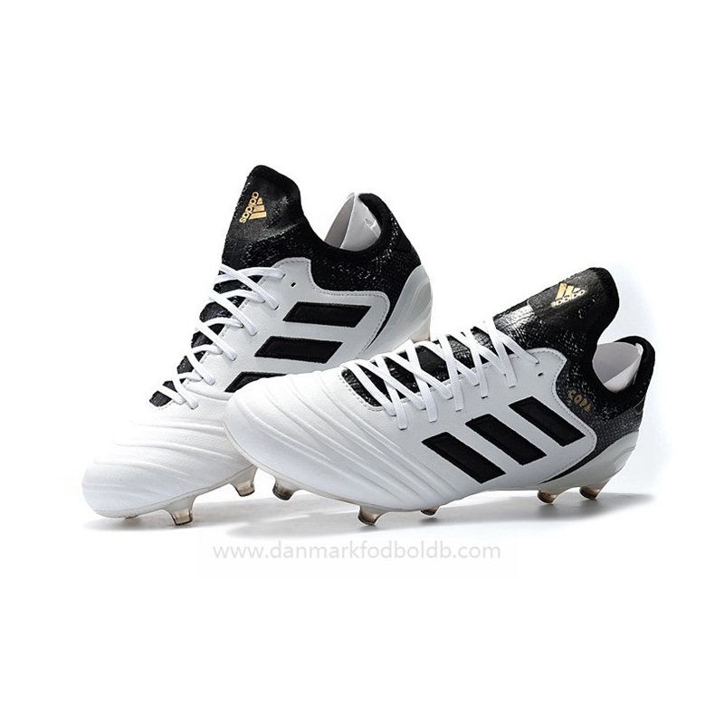 Adidas Copa 18.1 FG Fodboldstøvler Herre – Hvid Sort Guld